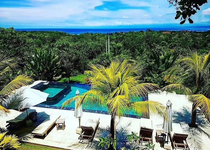 Alam Sweet Ulu-modern "balinese Style Villa" 3 Large Comfy Beds 2 Private Bedrooms, Panoramic Ocean Views Pool Villa *